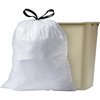 Glad 13 gal Trash Bags, 1 mm, White, 45 PK CLO78362